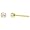 14k Yellow Gold Bezel-Set Stud Earrings (1/4 cttw, H-I Color, I1 Clarity)