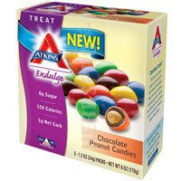 Atkins Chocolate Peanut Candies, 5 Count