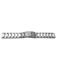 Genuine Swiss Army Officer Series Satin Polished 19mm Stainless Steel Bracelet