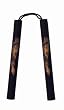 Nunchaku 12" Cord Rubber w/dragon - Martial Arts - Nunchaku