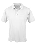 Tri-Mountain Men's Big And Tall Easy Care Pique Golf Shirt Pocket. 96