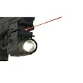 Tactical Pistol Compact Red Laser with QD Quick Release Flash Light Compatible with M1913 weaver rail