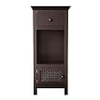 Elegant Home Fashions 7817 Savannah Floor Cabinet Dark Espresso