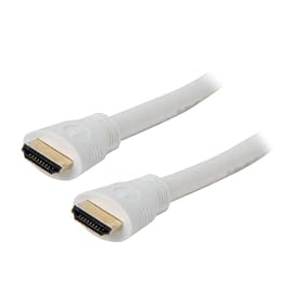 25 ft. High Speed HDMI Cable with Ethernet,White,CL2 rating,28AWG Gold Plated M-M NMHD-25MM-28-WT