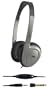 Cyber Acoustics HE-200 Deluxe PC/Audio Stereo Headphone (Silver)