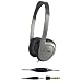 Cyber Acoustics HE-200 Deluxe PC/Audio Stereo Headphone (Silver)