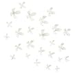 Umbra Wallflower Wall D&eacute;cor, Set of 25, White