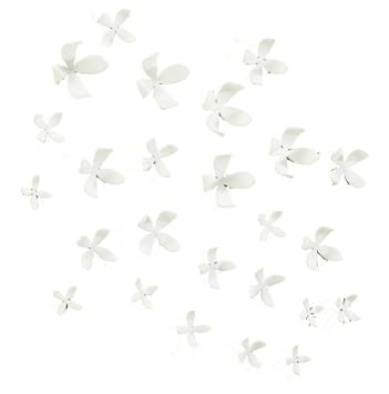 Umbra Wallflower Wall Décor Set of 25 White