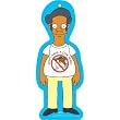 The Simpsons Apu Don't Have a Cow Man Automotive Air Freshener