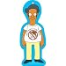 The Simpsons Apu Don't Have a Cow Man Automotive Air Freshener