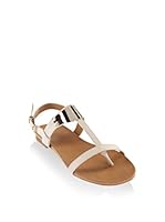 Simoty Sandalias planas (Blanco)