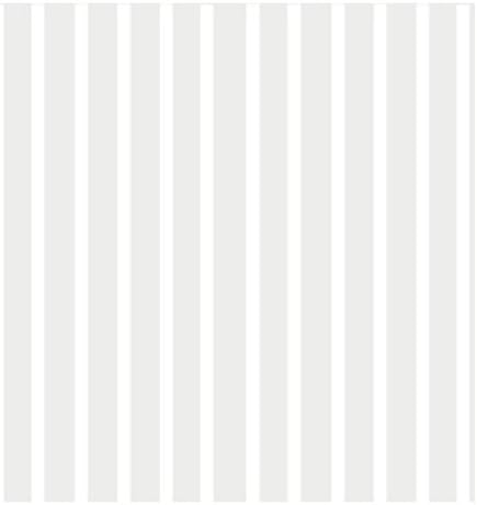 Ideal Home Range 20 Count Boston International 3-Ply Paper Cocktail Napkins, White Stripes Again