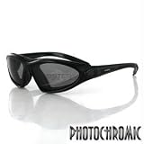 Bobster Action Eyewear Road Master Convertible, Black Frame, Photochromic Lens