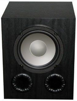 Axiom 8 Inch Powered Subwoofer - Black Axiom 8 Inch Powered Subwoofer - Black