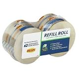 Packaging Tape for Bandit Tapegun, Moving/Storage, 1 Core, Refill, Clear, 2/PK LEPUS82112
