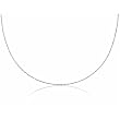 White Gold Ball & Bar Fashion Necklace