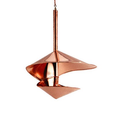 Hanging Bird Feeder Copper 18 Diameter