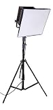 Studio Light ALZO 600 Cool Lite - Single Light - A very bright variable intensity continuous light kit for video, portrait and product photography
