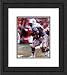 Framed Earl Campbell Houston Oilers Photograph