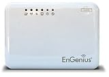 300mbps Wireless Travel Router Client Bridge Mode Built-In Power Push Button Setup by EnGenius