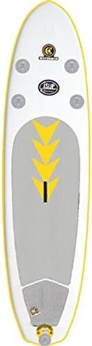 C4 Waterman iSUP XXL Inflatable Stand-Up Paddleboard White/Yellow, 10ft 9in