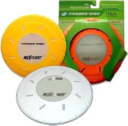 Set of (3) Wham-O Frisbee Disc MaxFlight (Glow)