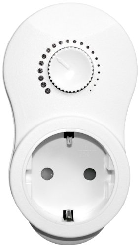 mumbi Steckdosen Dimmer mit Drehregler - GS T�V - Steckdosendimmer f�r Gl�hlampen und Halogenlampen