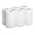 Georgia-Pacific 26610 SofPull Paper Towel Roll, 1-Ply Hardwound, 9" Width x 400' Length, White (Pack of 6)