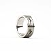 Stainless Steel Men’s Polished with Brushed Gecko Band Ring