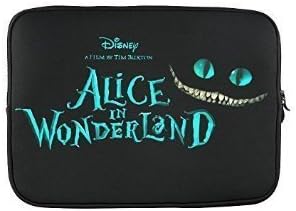 Lolili Custom Laptop Sleeve Case Cover Bag Water Resistant for 15.6 inch laptop Alice In Wonderland?(Two side print)