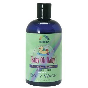 Rainbow Research Baby Oh Baby Organic Herbal Wash Colloidal Oatmeal Unscented -- 12 fl oz