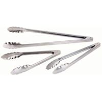 Utility Tong, Extra-Heavy Stainless Steel