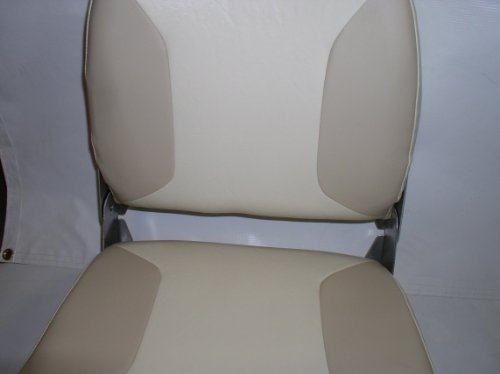 Garelick EEz-In Folding Fisherman Boat Seat Tan With Strap