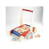 Early Learning Centre / Wooden Toddle Truck with Blocks