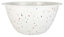 Zak! Designs 7.5-qt. Confetti Mixing Bowl, White.