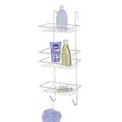 Wenko 16777100 Duschregal Revigo - h�ngend, 3 Ablagen, 2 Haken, Chrom, 22.5 x 57 x 18.5 cm
