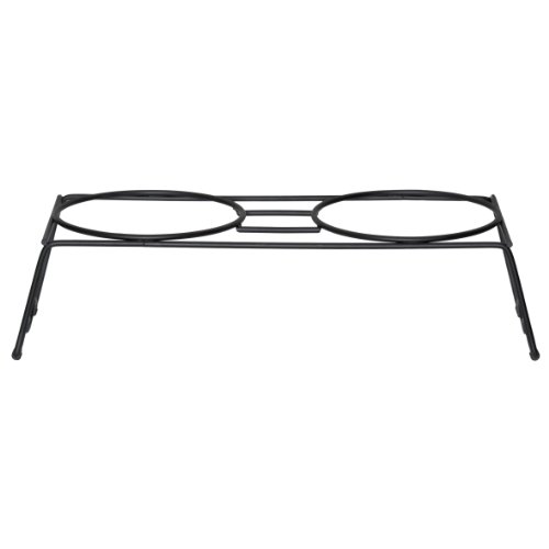 Signature Housewares Dual Pet Bowl Stand, Medium