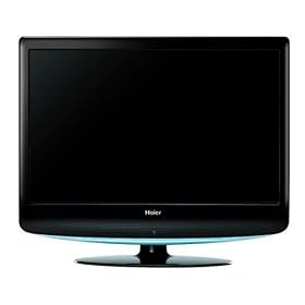 Haier HLC15R 15-Inch Widescreen LCD HDTV with Built-In DVD Player (Black)