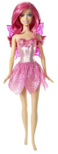 31tJEHYanlL Barbie Fairytopia Pink Fairy Doll