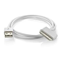 Dock Connector to USB 2.0 Cable for iPod and iPhone (White)