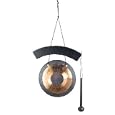 Gift Idea for Dad / Father / Business / Corporate / Brother / Guy -Asian Decor - Feng Shui - 15" Zen Hanging Gong w/ Mallet
