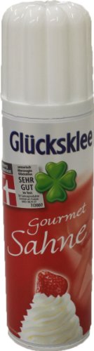 Glücksklee Gourmet Sprühsahne 250g