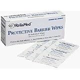 Reliamed Skin Prep Protective Barrier Wipes - Box of 50