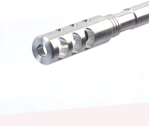 HawksTech® Stainless Steel AR .233 1/2x28 Competition Muzzle Break Bake Device