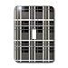 Janna Salak Designs Prints and Patterns - Black and Grey Plaid - Light Switch Covers - single toggle