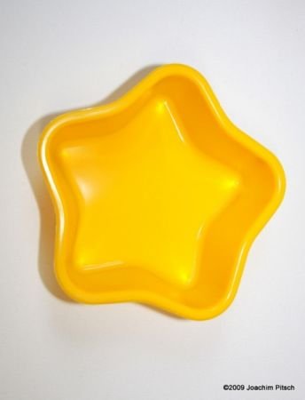 Silikonbackform Kleiner Stern Farbe: blau