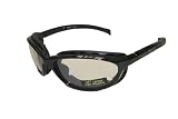 Wiley X Sunglasses JP-2 Gloss Black frame with LA Light Adjusting Lenses by 