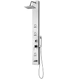 AQUA Shower Panel Massage Jets Hand Shower Rain Shower 7106