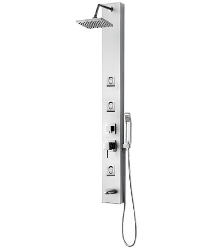 AQUA Shower Panel Massage Jets Hand Shower Rain Shower 7106