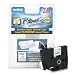 Brother TZN201 - Non-laminated tape - black on white - Roll (9/64 in x 26 ft) - 1 roll(s)